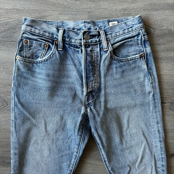 Levi’s 501 Distressed Skinny Jeans - Picture 3 of 6
